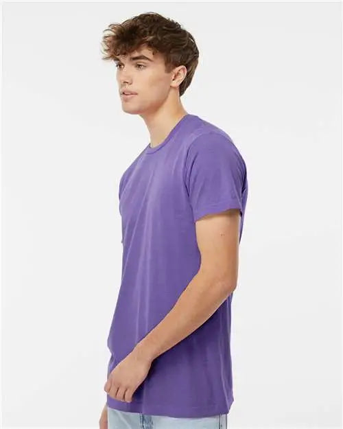M&o 6500mm Vintage Garment-dyed T-shirt - 6500m - Violet