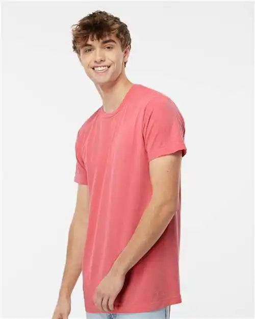 M&o 6500mm Vintage Garment-dyed T-shirt - 6500m - Watermelon