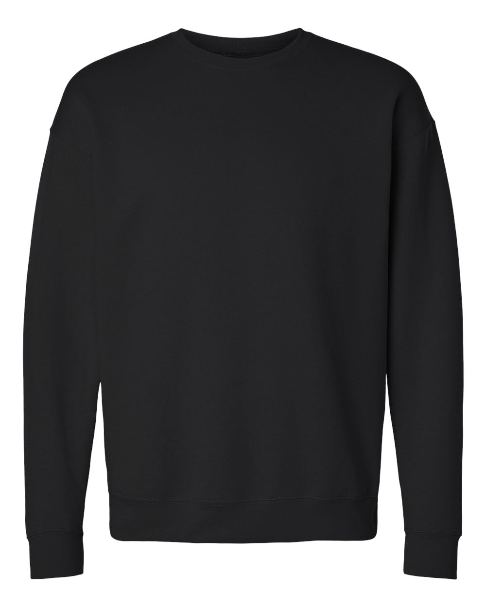 M&o 7810 Unisex Ace Fleece Crewneck Sweatshirt - Black