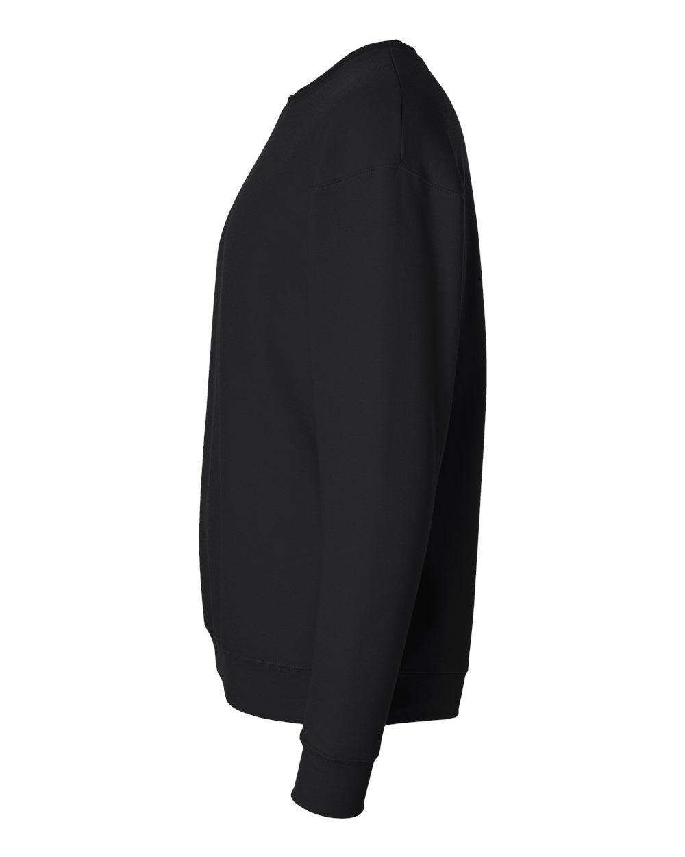 M&o 7810 Unisex Ace Fleece Crewneck Sweatshirt - Black