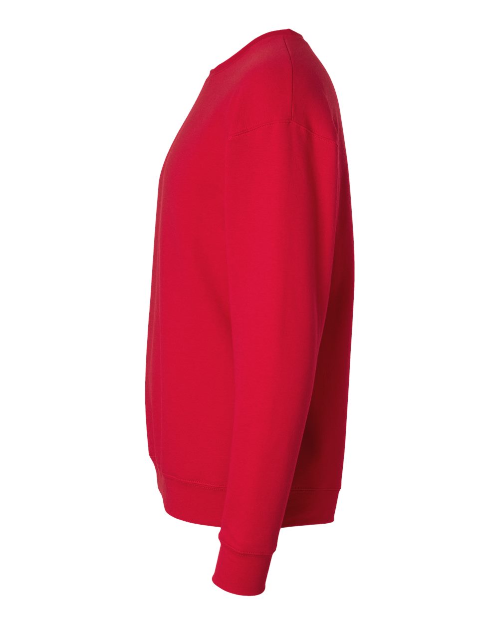 M&o 7810 Unisex Ace Fleece Crewneck Sweatshirt - Deep Red