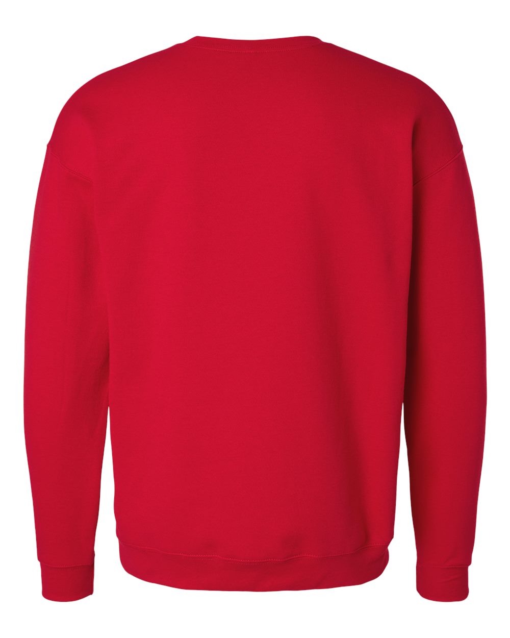 M&o 7810 Unisex Ace Fleece Crewneck Sweatshirt - Deep Red