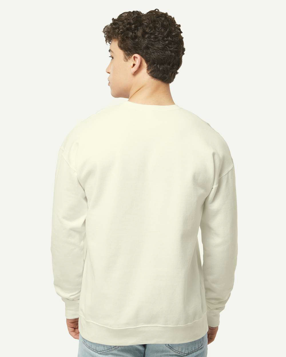 M&o 7810 Unisex Ace Fleece Crewneck Sweatshirt - Natural