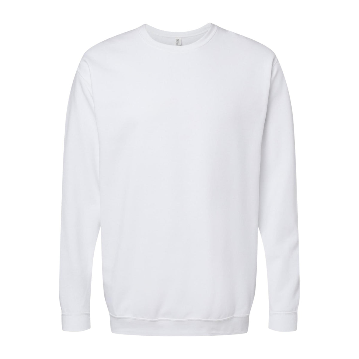 M&o 7810 Unisex Ace Fleece Crewneck Sweatshirt - White