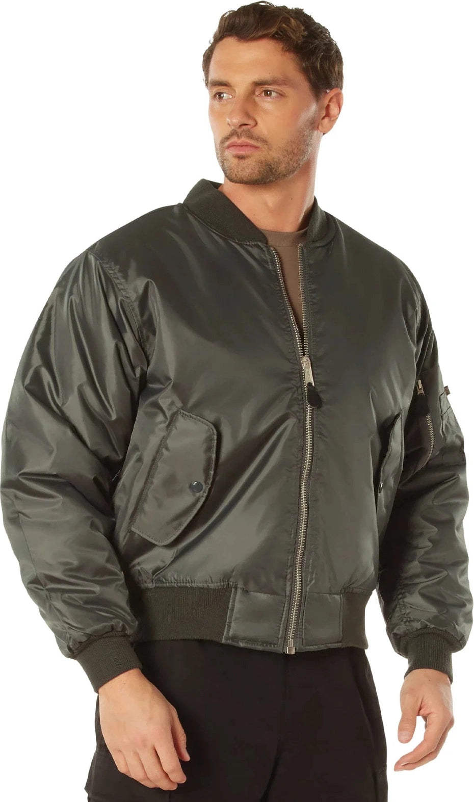 Ma-1 Flight Jacket - Gunmetal Grey / s