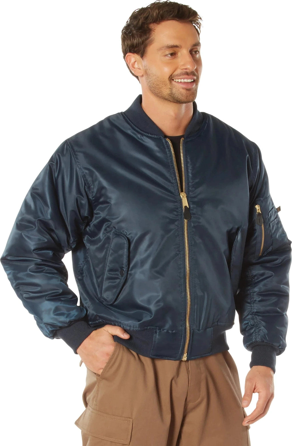 Ma-1 Flight Jacket - Navy Blue / s