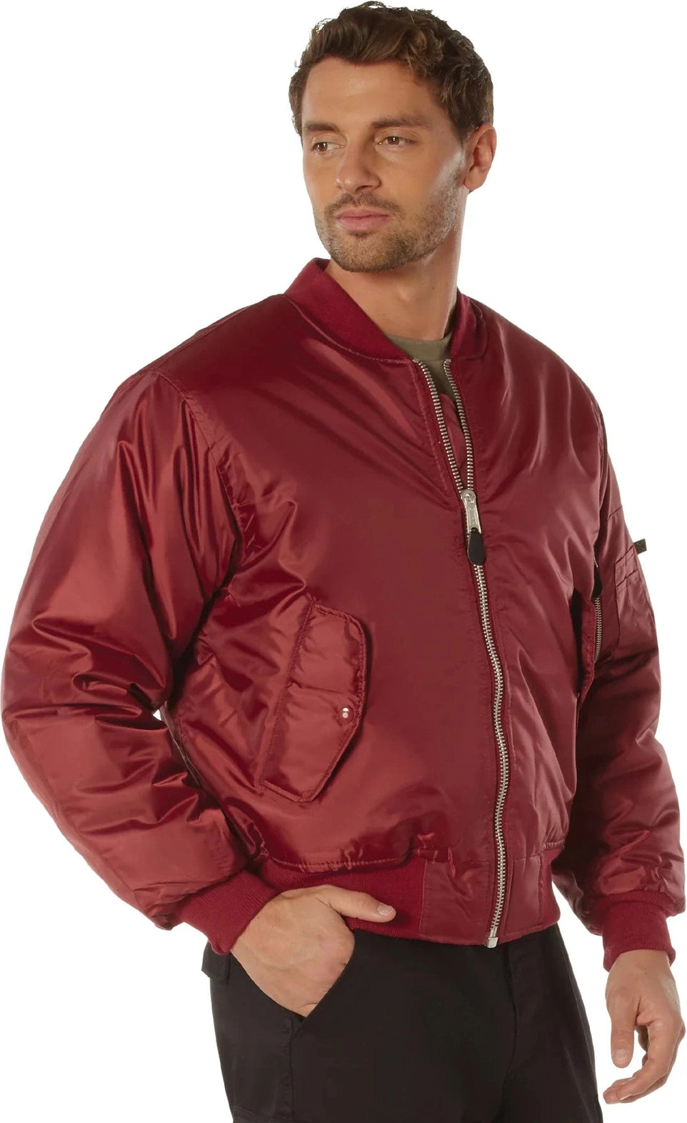 Ma-1 Flight Jacket - Red / s