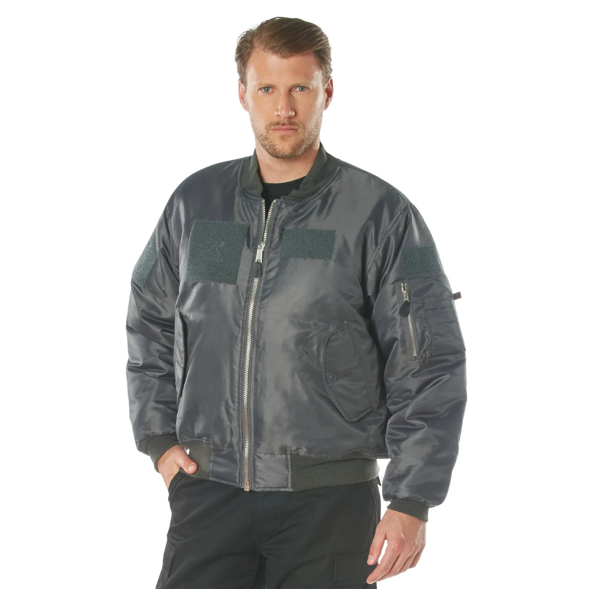 Ma-1 Flight Jacket with Patches