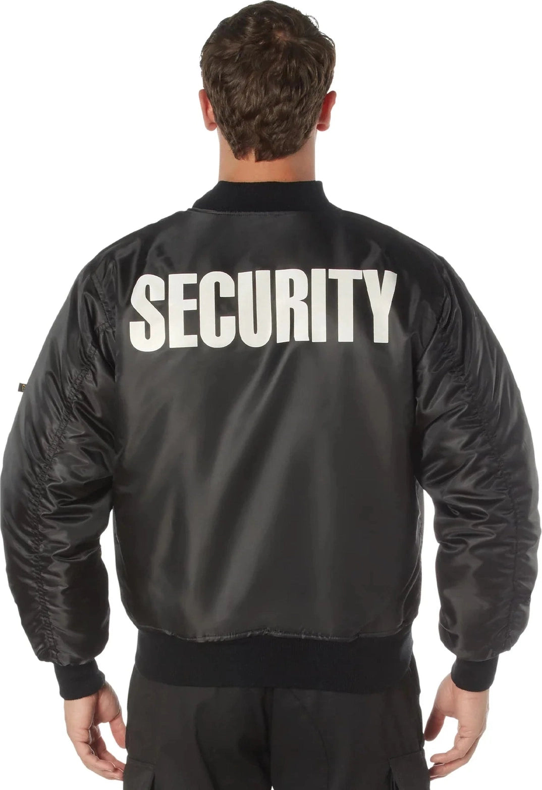 Ma-1 Flight Jacket with Security Print