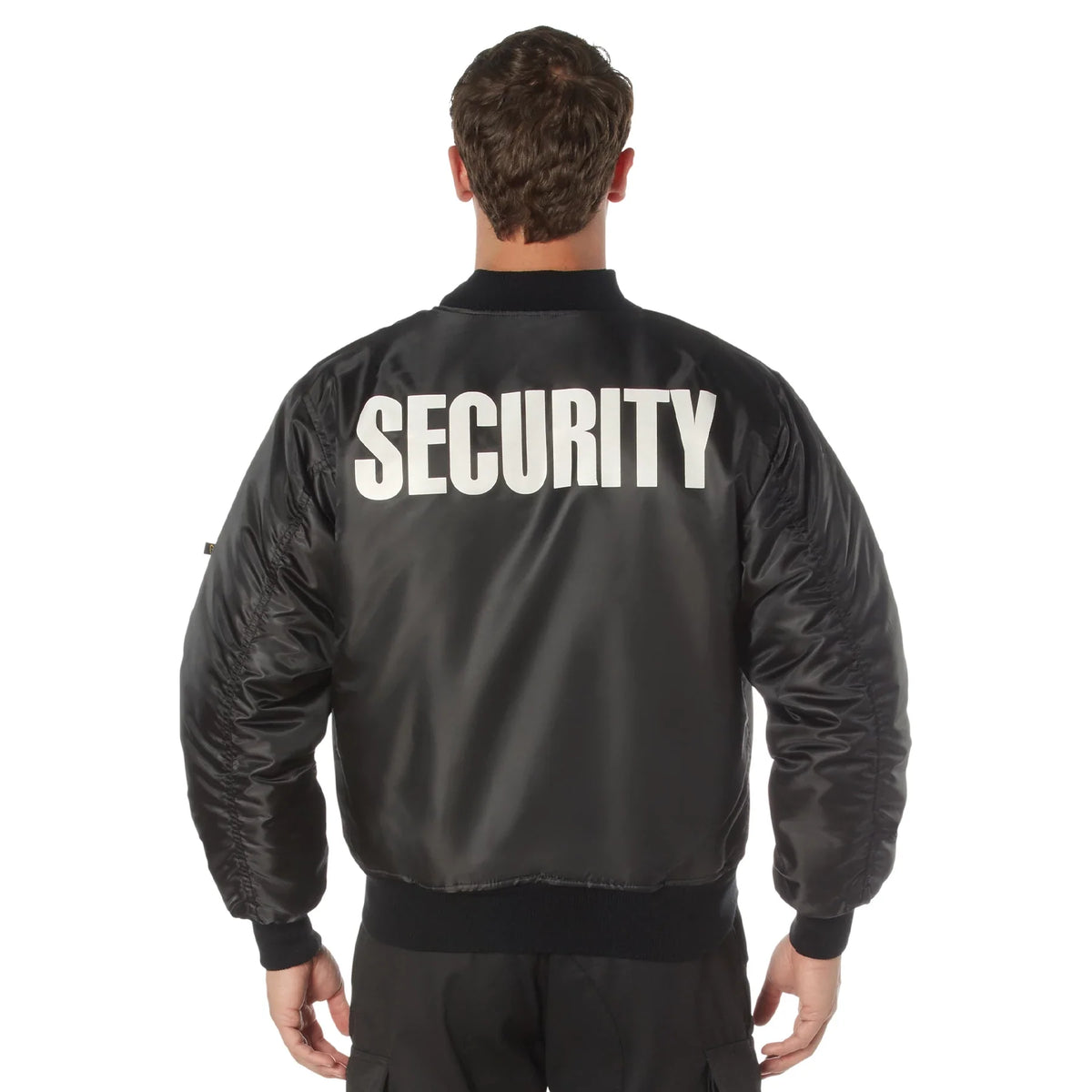 Ma-1 Flight Jacket with Security Print