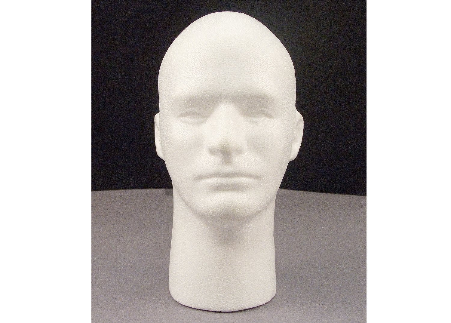 Male Foam Head with Face