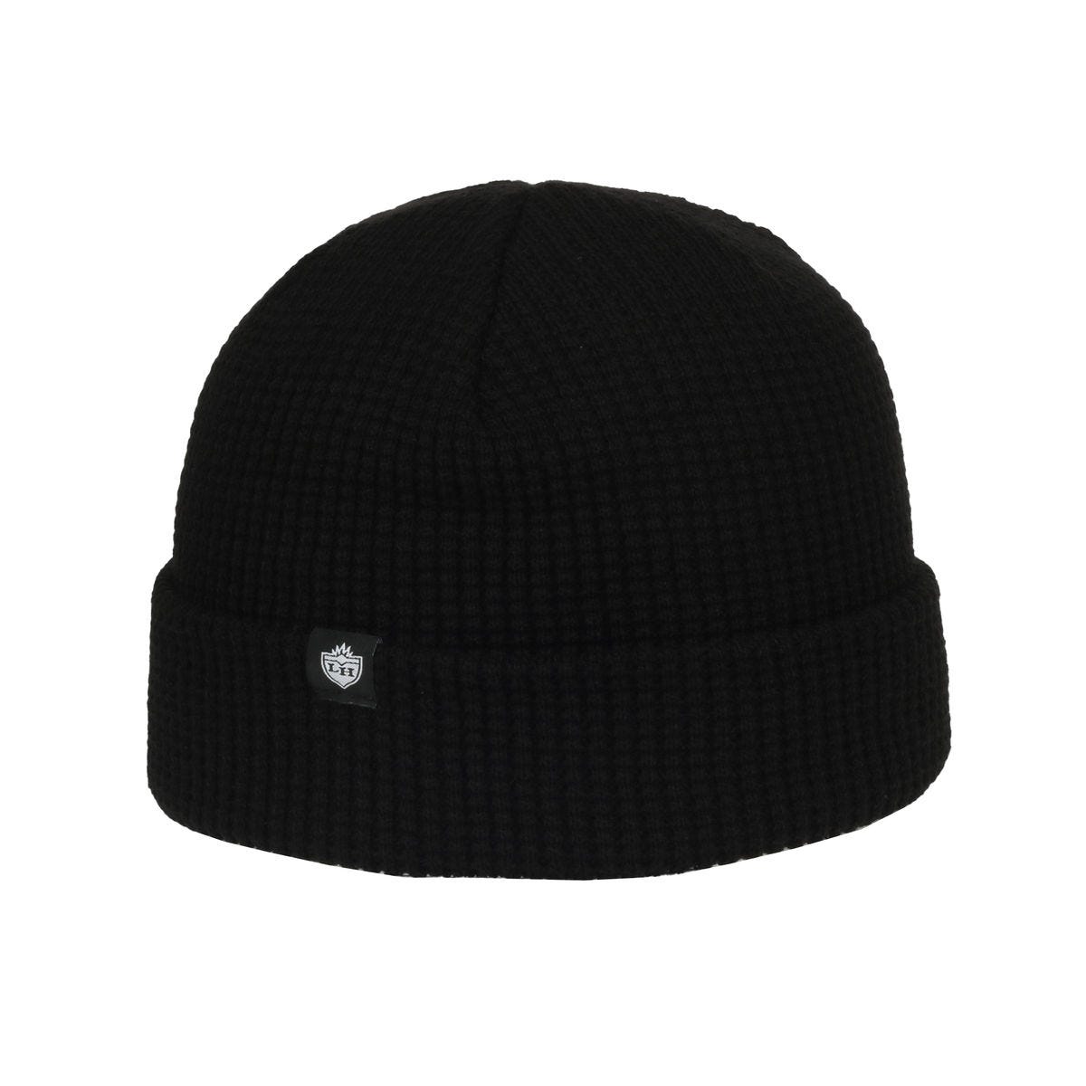 Legendary Headwear MAMMOTH Waffle Knit Cuffed Beanie - Black