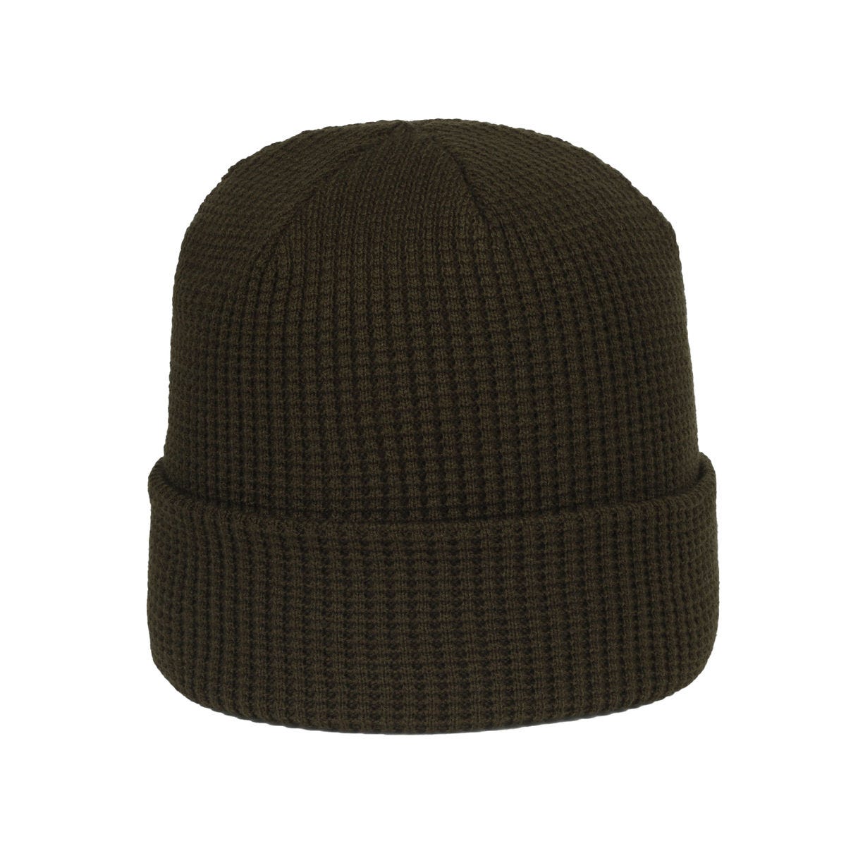 Legendary Headwear MAMMOTH Waffle Knit Cuffed Beanie - Olive