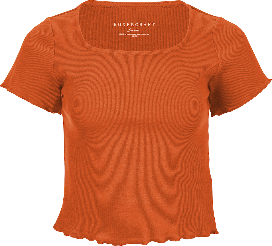 MANDARIN BOXERCRAFT BABY RIB TOP  grouped