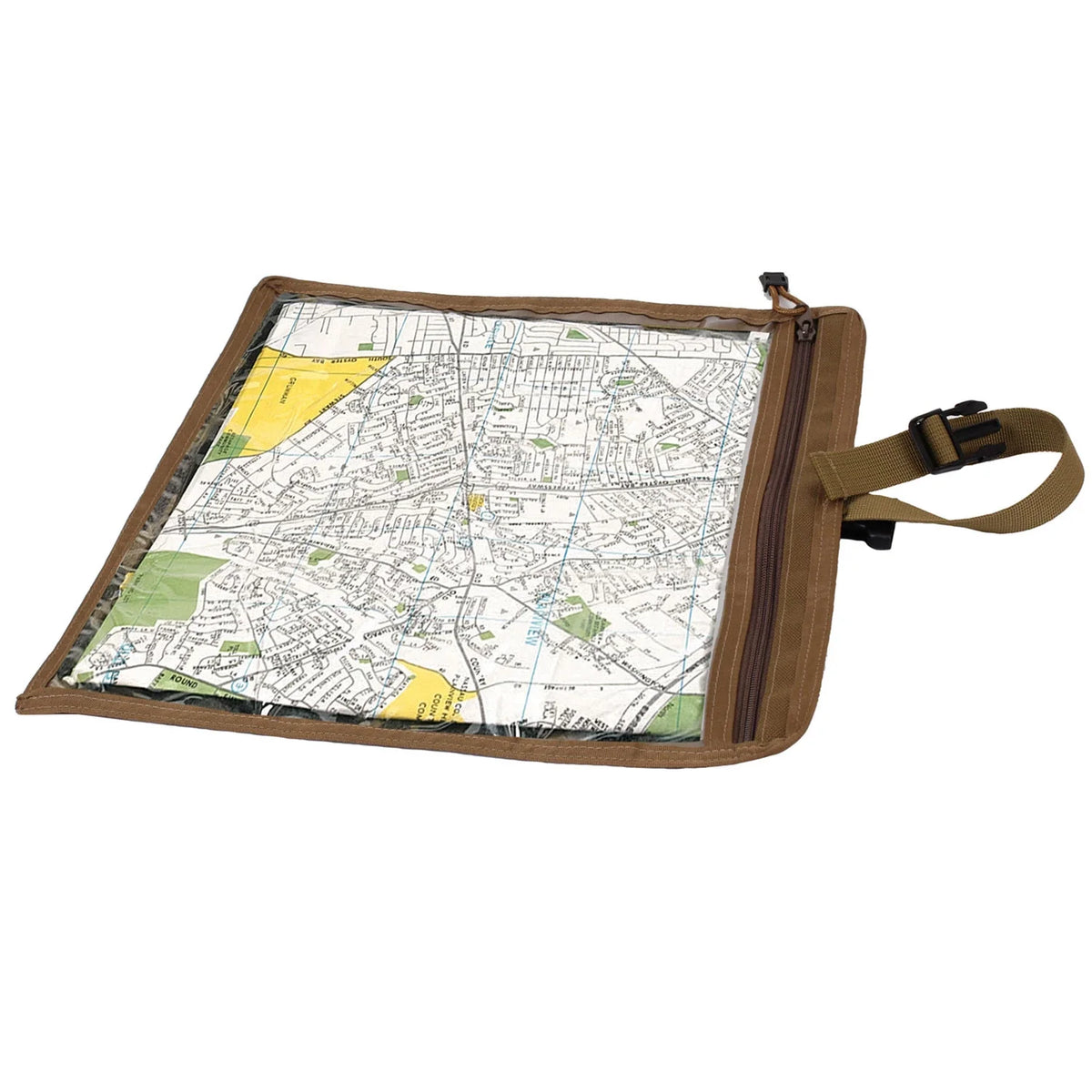 Map and Document Case - Coyote Brown