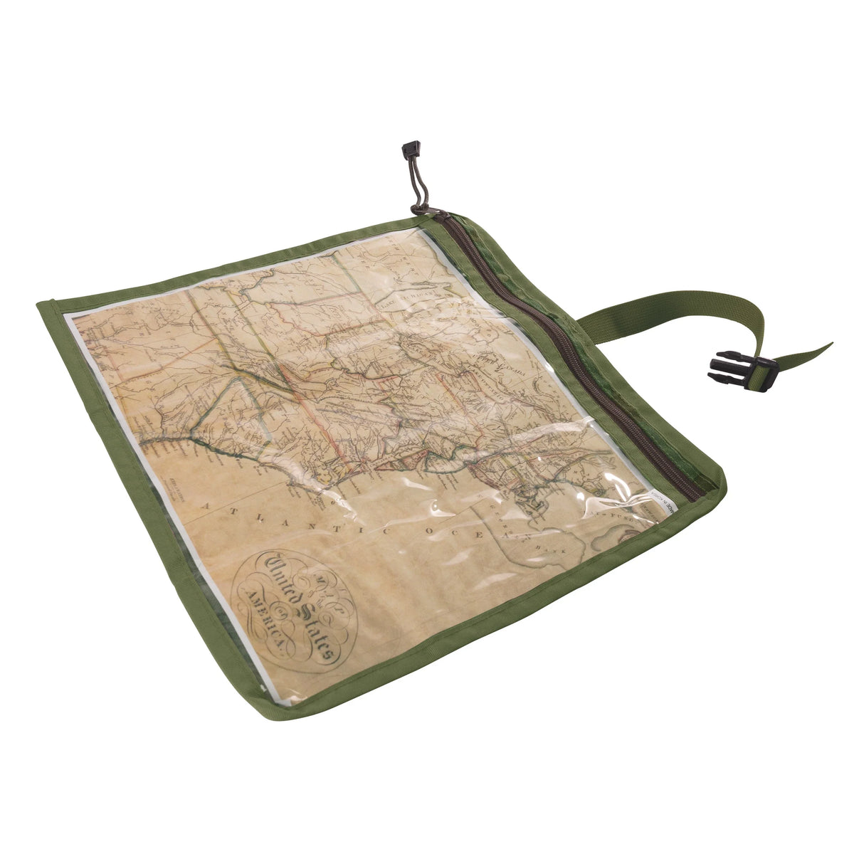 Map and Document Case - Woodland Camo