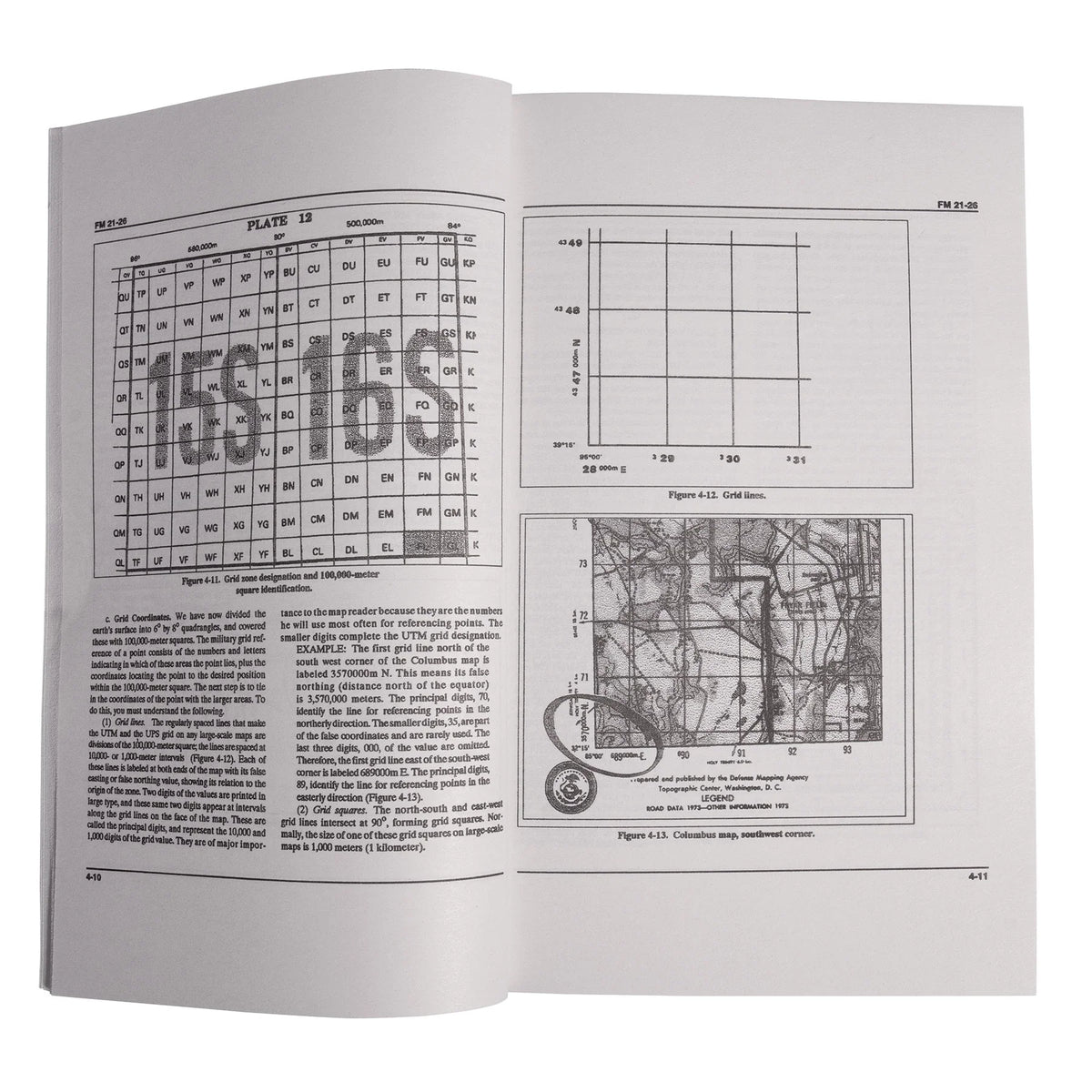 Map Reading and Navigation Fm21-26 Manual