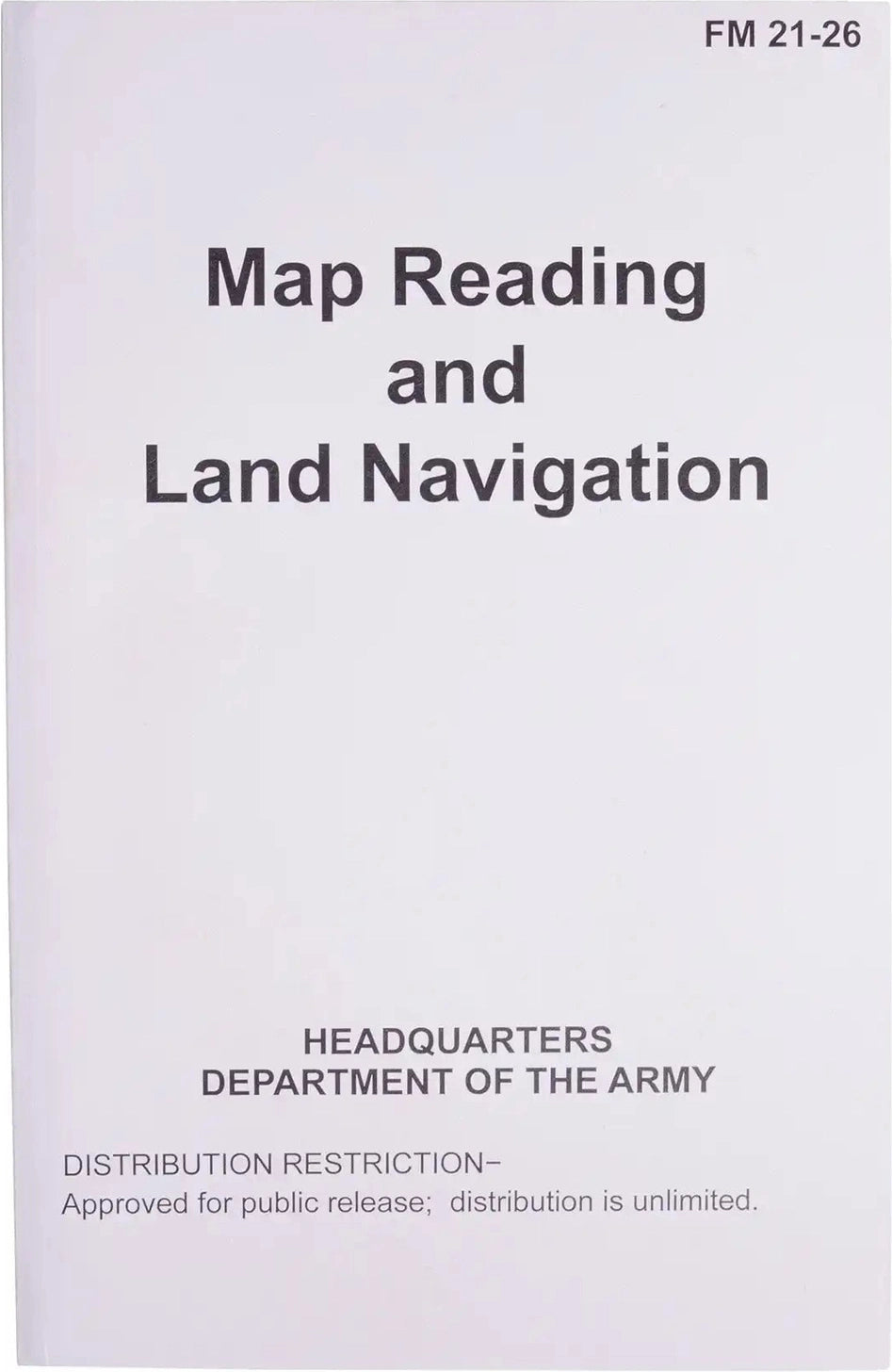 Map Reading and Navigation Fm21 26 Manual