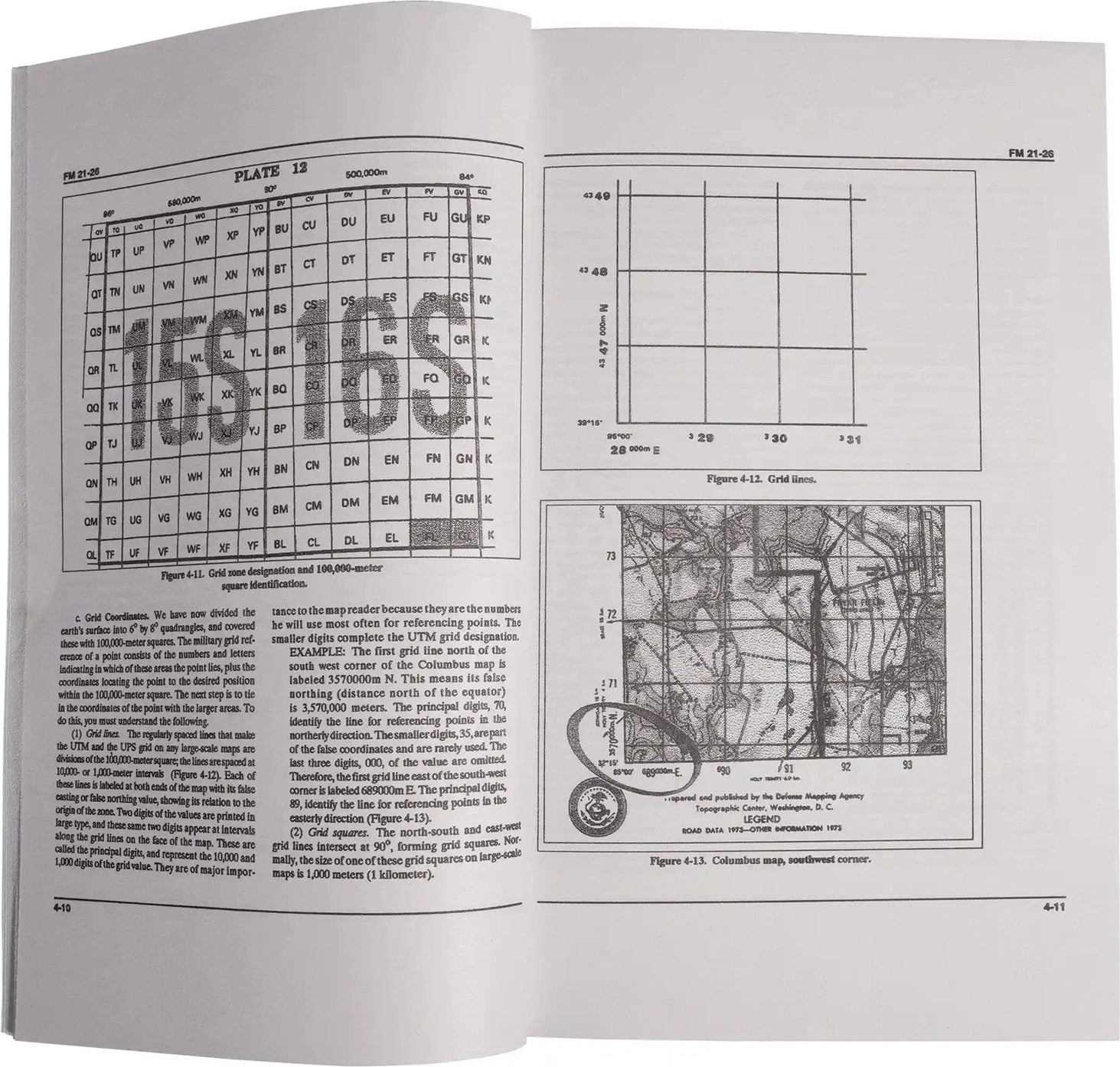 Map Reading and Navigation Fm21 26 Manual