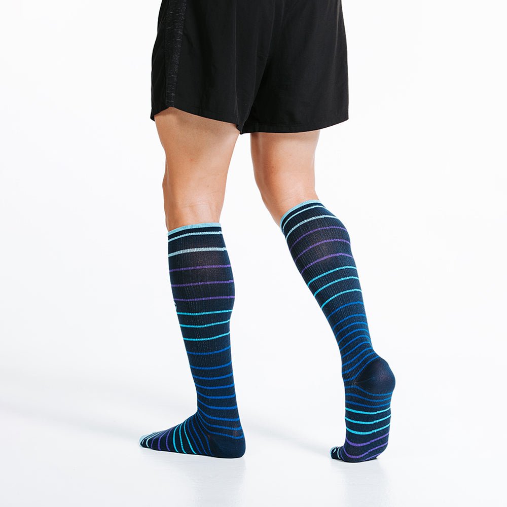Marathon Navy Blue Lines
