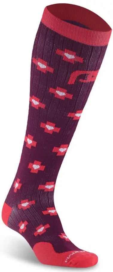 Marathon Nurse Crosses Red