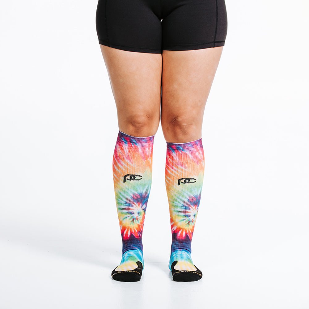 Marathon Printed Rainbow Tie Dye