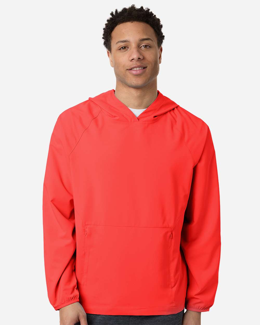 Marina Red Men's UltraUVP Shoreline Long Sleeve Hooded Pullover - CE520L plain
