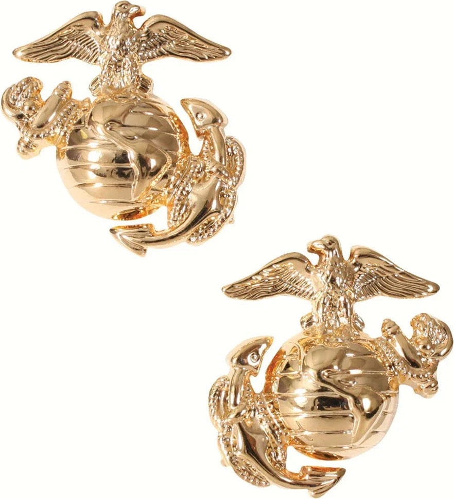 Marine Corps Globe & Anchor Insignia - Gold