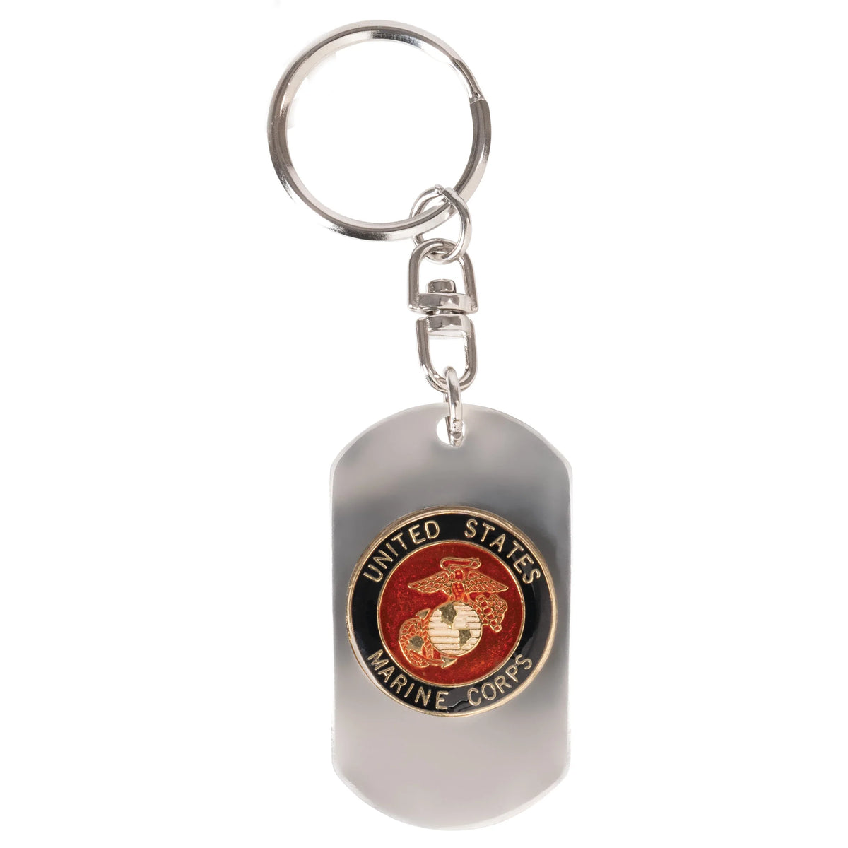 Marines Dog Tag Key Chain