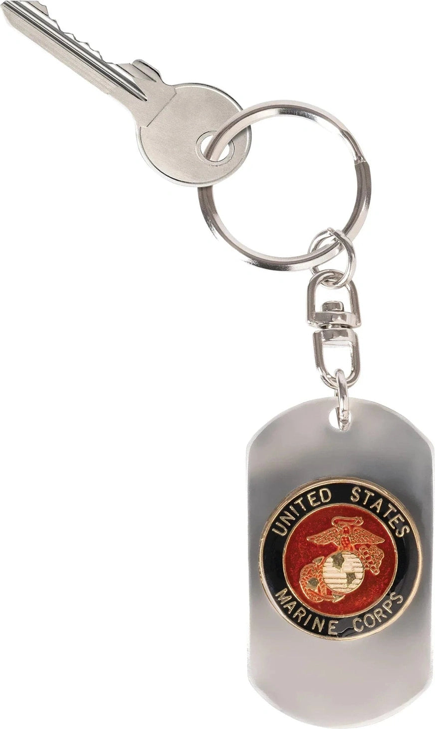 Marines Dog Tag Key Chain