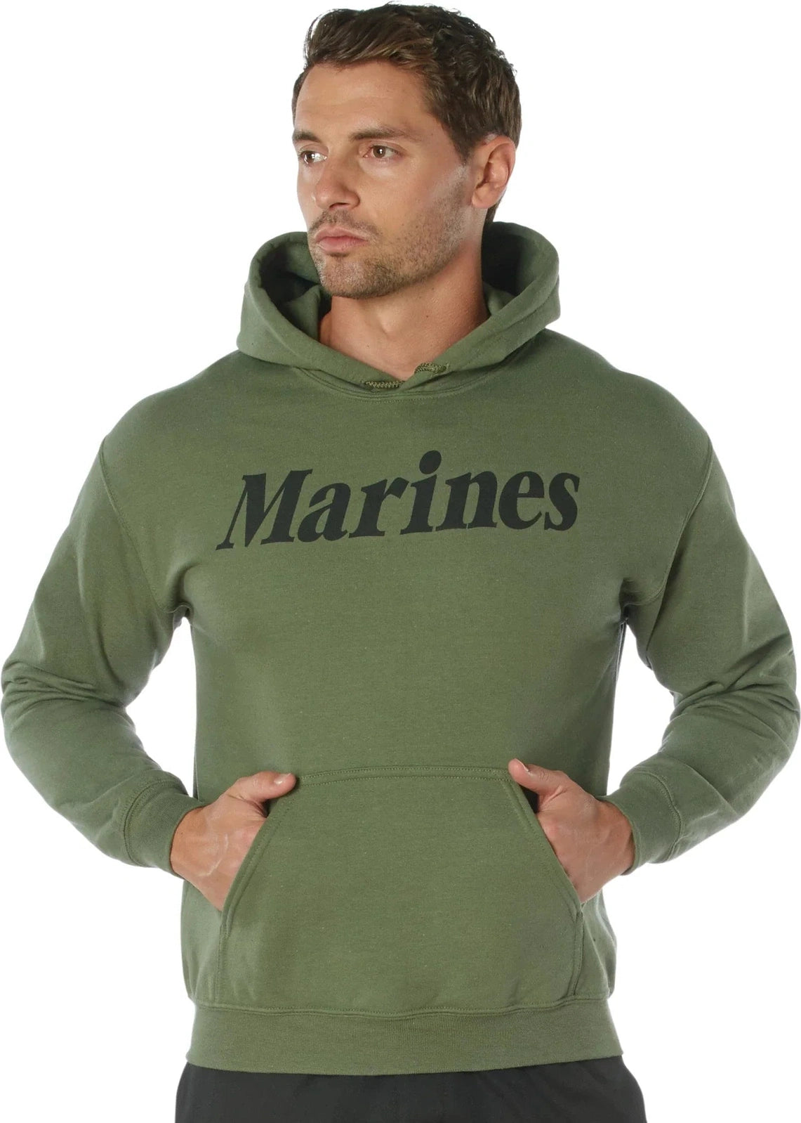Marines Pullover Hooded Sweatshirt - s
