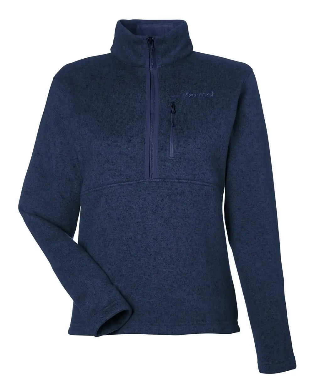 Marmot M16248 Women’s Drop Line Half-zip Jacket - Arctic Navy Heather - Ladies Xs