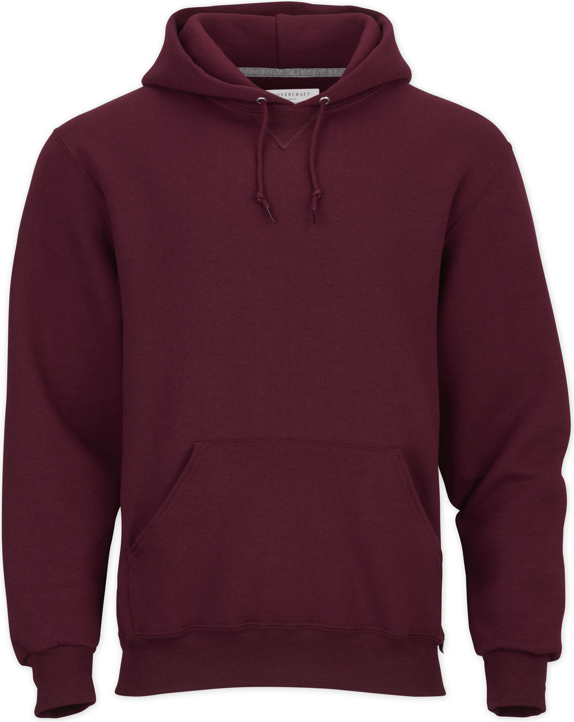 MAROON BOXERCRAFT FLEECE HOODIE  grouped