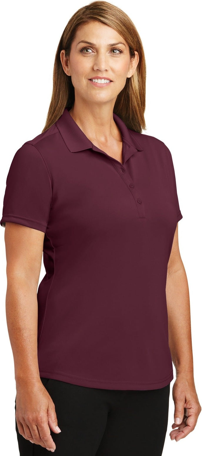 Maroon CornerStone Women's Select Lightweight Snag-Proof Polo. CS419