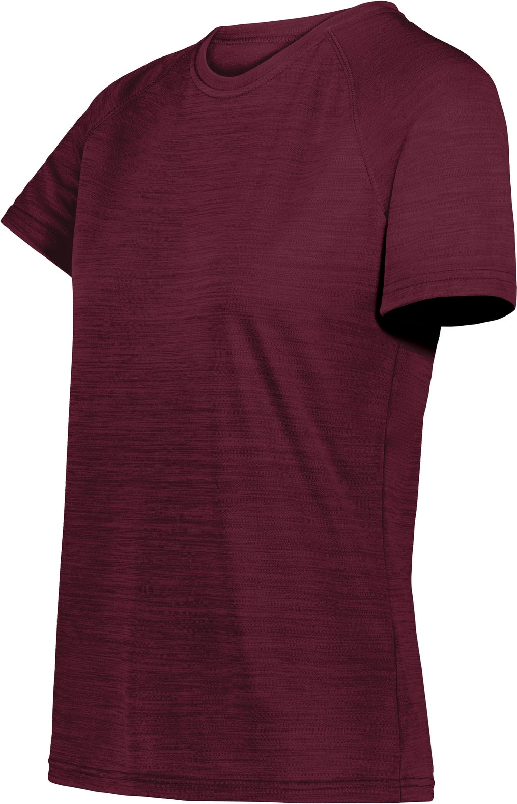 MAROON HEATHER LDS ALL-PRO TEE