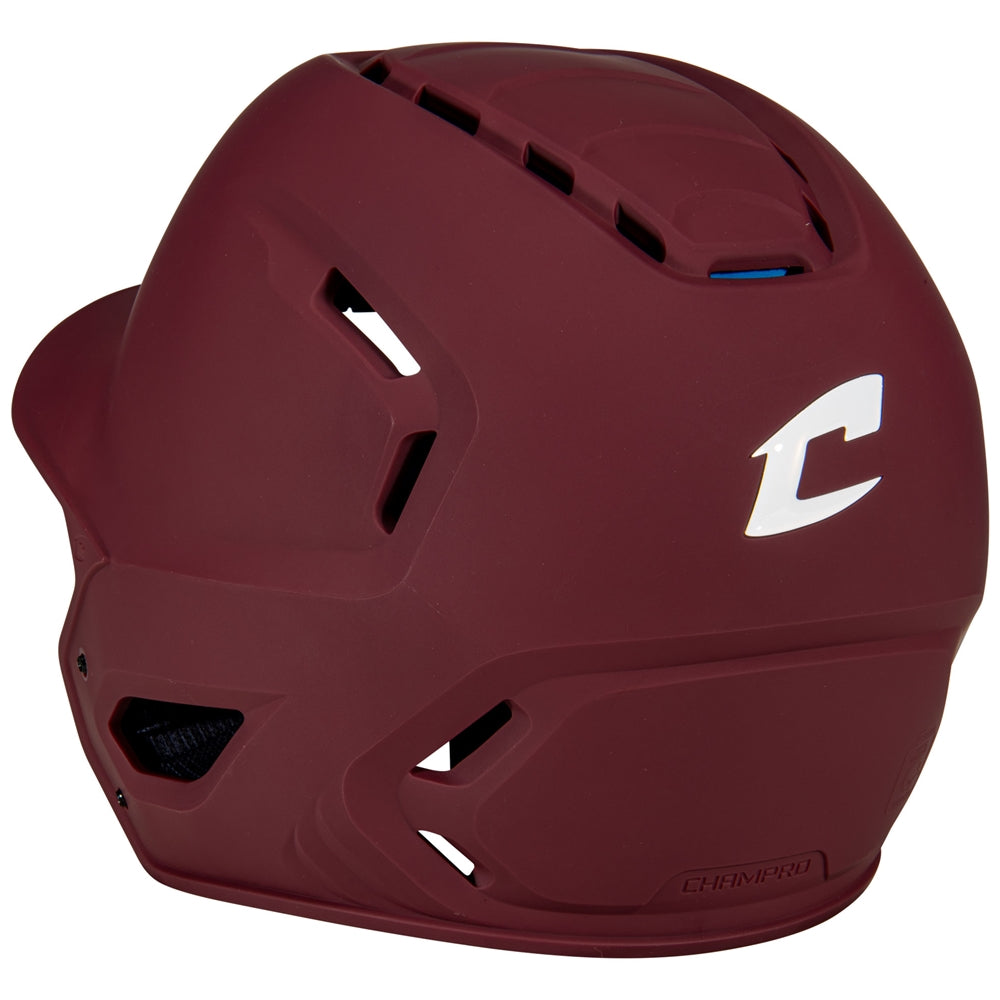 MAROON HXE Matte Batting Helmet