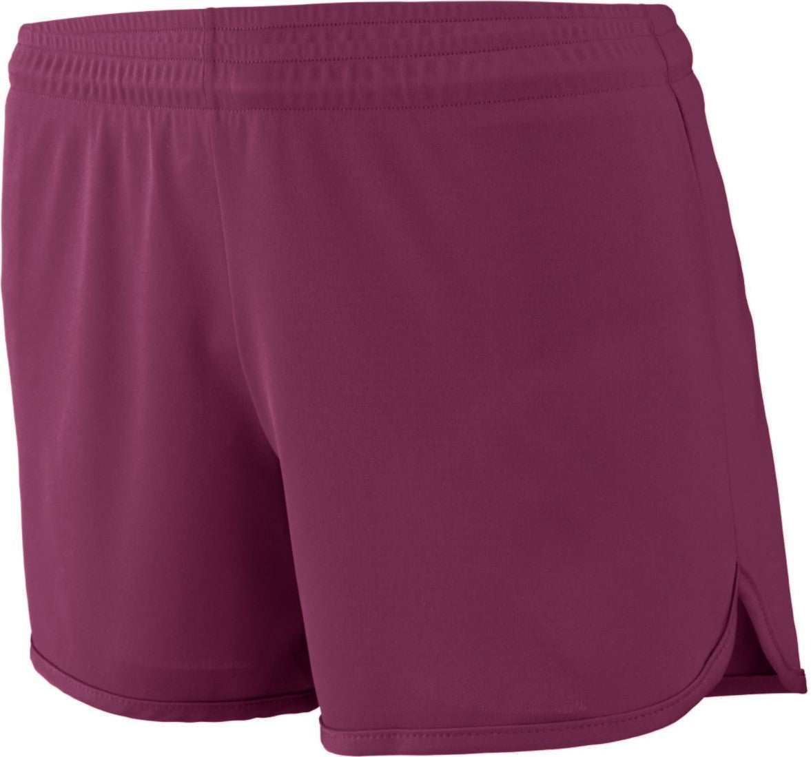 MAROON LADIES ACCELERATE SHORT