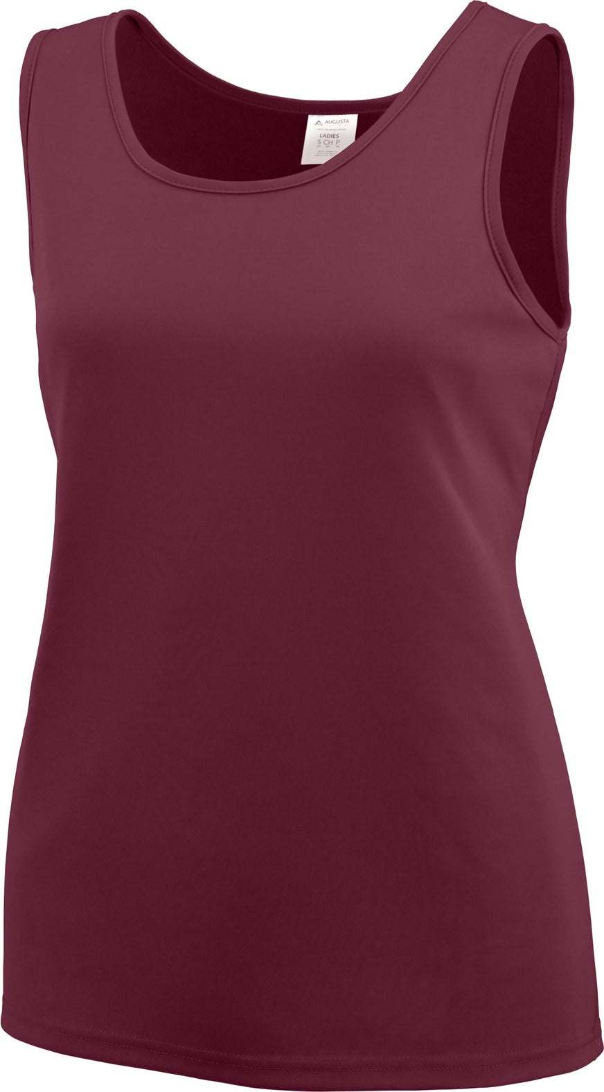MAROON LADIES TRAINING TANK