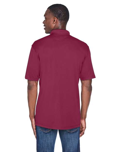 Maroon Men&#39;s Cool &amp; Dry Sport Performance Interlock Polo - 8425