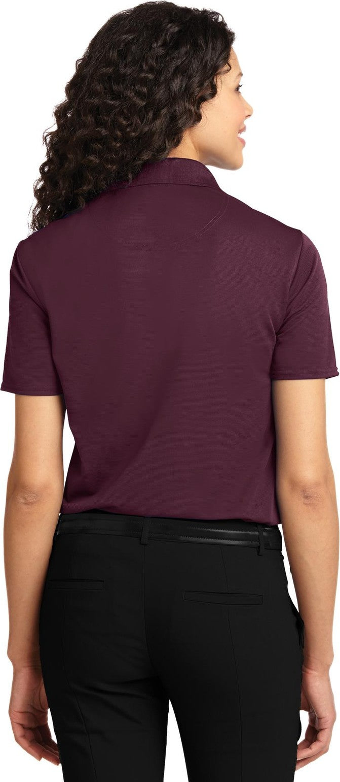 Maroon Port Authority Women's Dry Zone Ottoman Polo. L525
