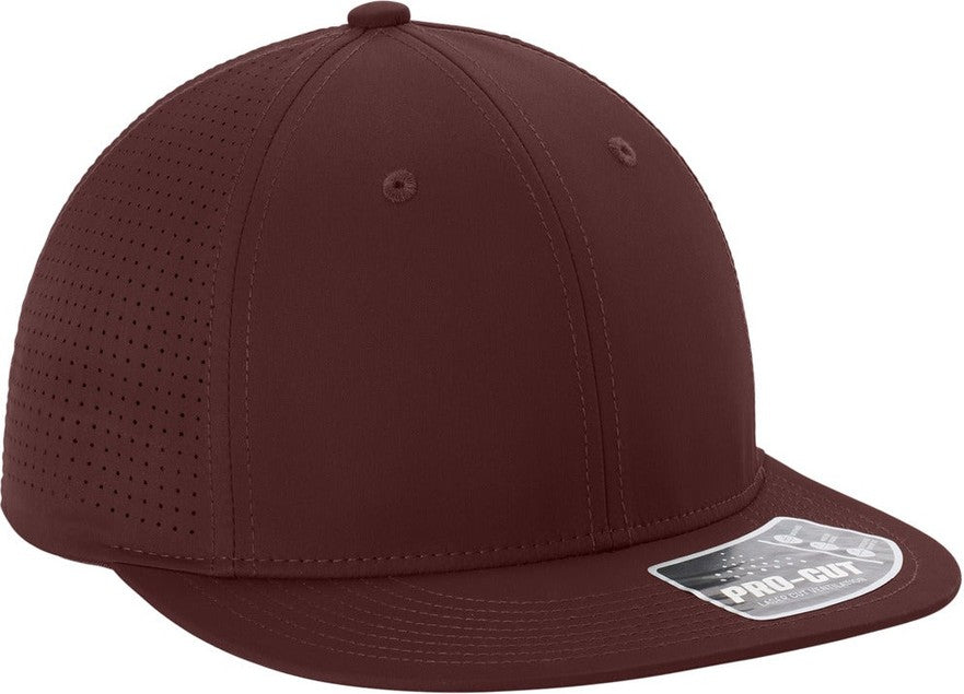 Maroon Sport-Tek Pro-Cut Stretch-Tek Cap STC64