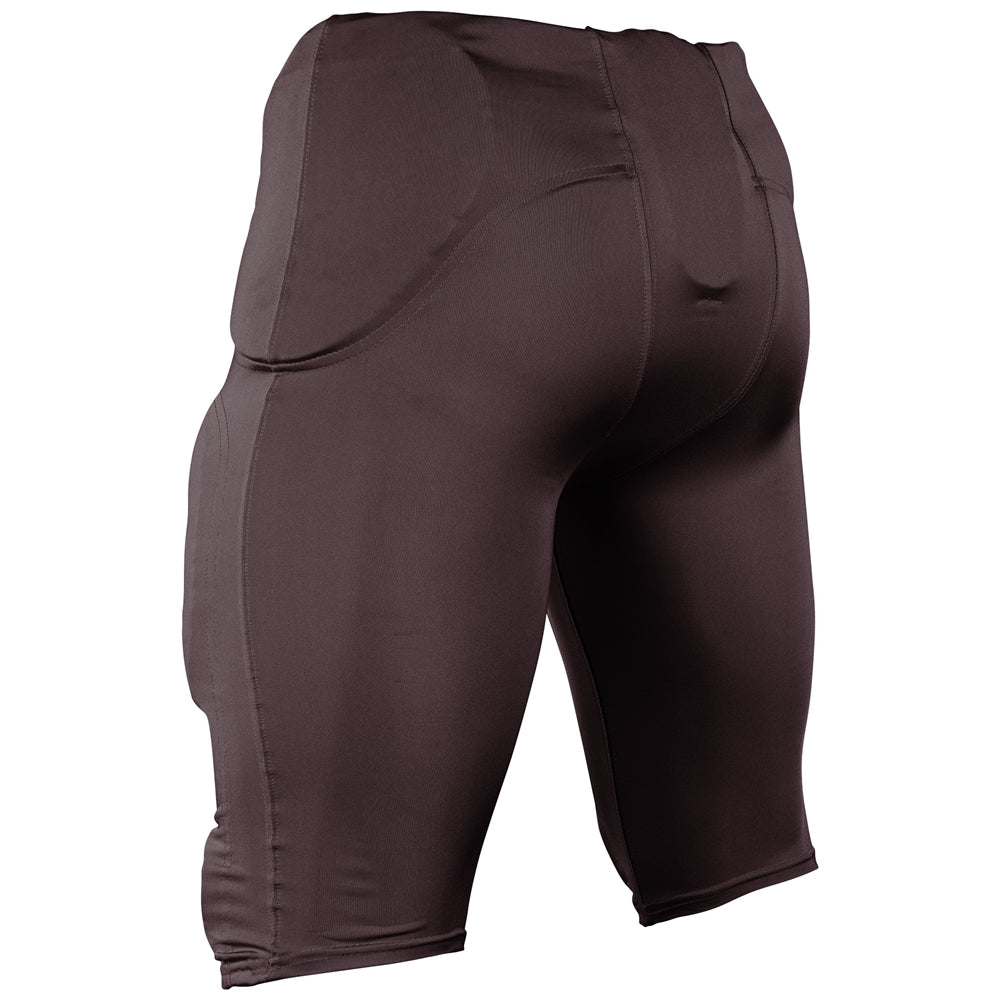 MAROON Terminator 3 Integrated Football Pant w/Built-in Pads