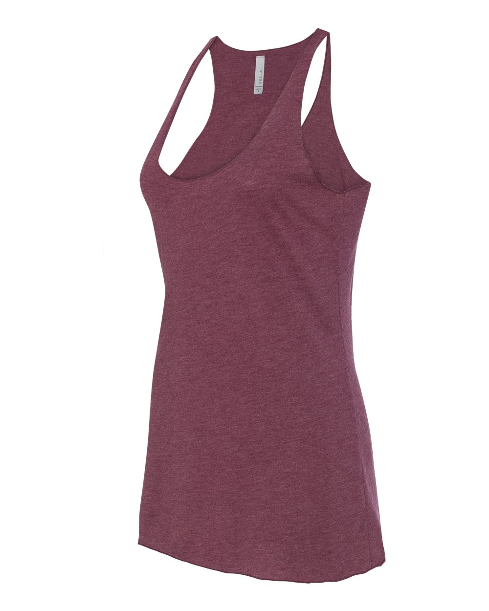 Maroon Triblend Women&#39;s Triblend Racerback Tank - 8430