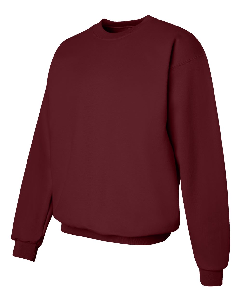 Maroon Ultimate Cotton® Crewneck Sweatshirt - F260
