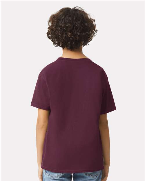 Maroon Ultra Cotton® Youth T-Shirt - 2000B