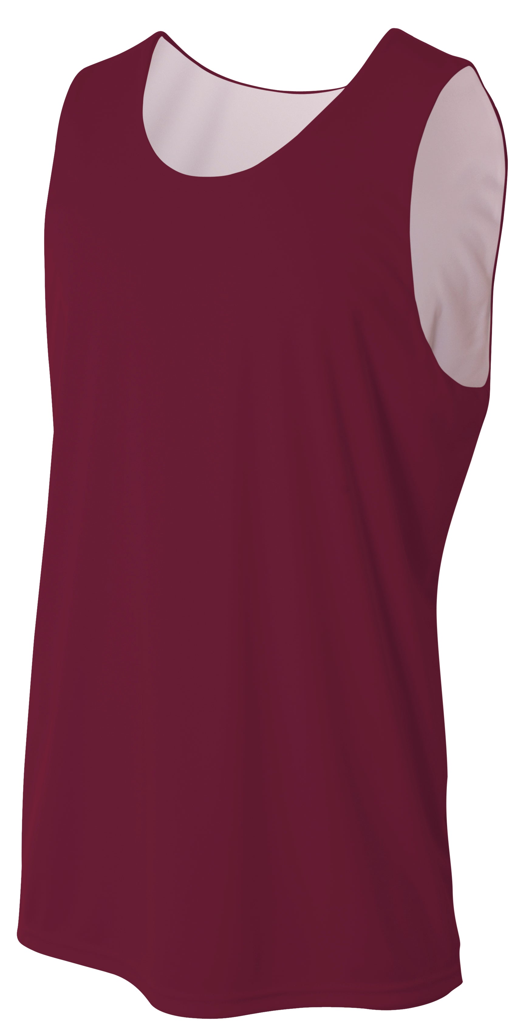 MAROON WHITE A4 Sprint Jump Reversible Jersey  grouped