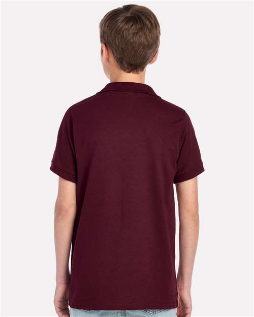 Maroon Youth Dri-Power® Polo - 437K