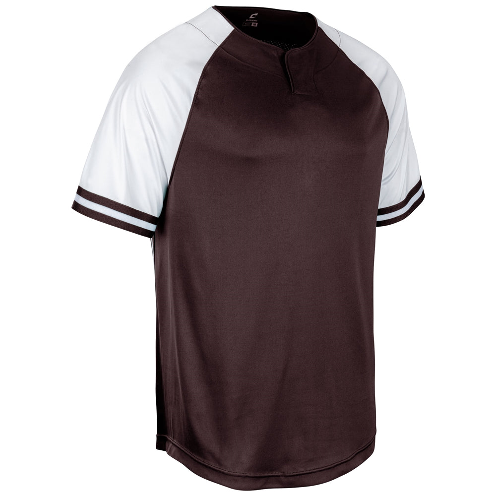MAROON,WHITE,MAROON Show 2-Button Jersey
