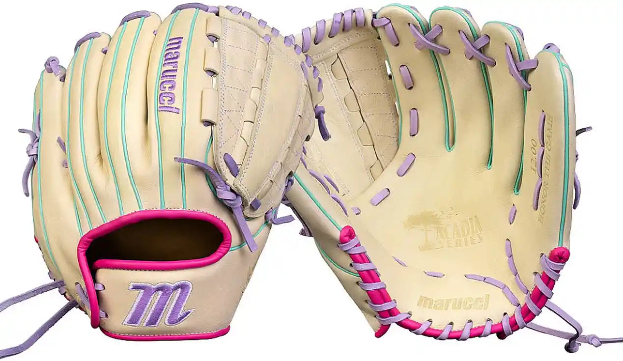 Marucci Acadia 12.00’’ 45a5 Fastpitch Infield Glove Mfg4acfp45k9 - Camel Lepard - Right Throw