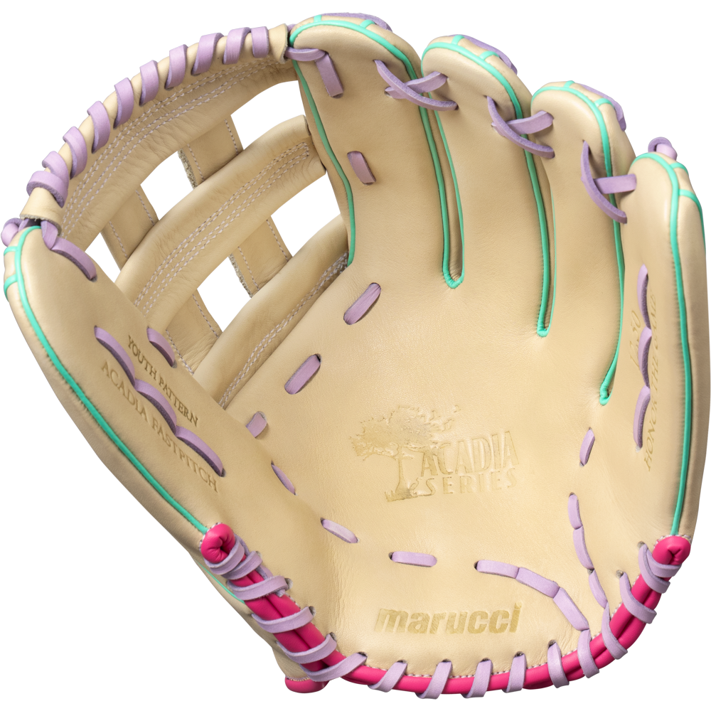 Marucci Acadia 47a3 12.50’’ Fastpitch Glove Mfg4acfp47a3 - Brown-light Purple-light